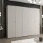 Skriňa Parma 1 250 kašmír/strieborný,5