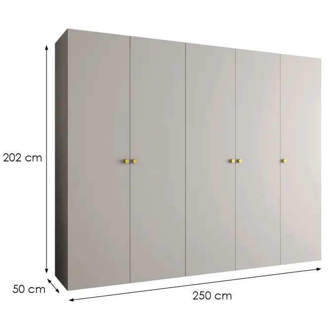 Skriňa Parma 1 250 kašmír/zlotý