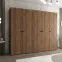 Skriňa Parma 1 250 orech/čierny,5