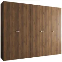 Skriňa Parma 1 250 orech/strieborný
