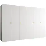 Skriňa Parma 1 300 biely/zlotý