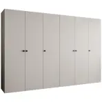 Skriňa Parma 1 300 kašmír/čierny
