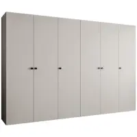 Skriňa Parma 1 300 kašmír/čierny