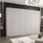 Skriňa Parma 1 300 kašmír/strieborný,5
