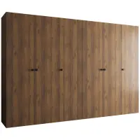 Skriňa Parma 1 300 orech/čierny