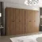 Skriňa Parma 1 300 orech/čierny,5