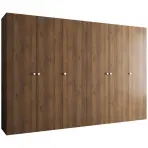 Skriňa Parma 1 300 orech/strieborný