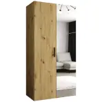 Skriňa Bari 2 100 artisan/čierny