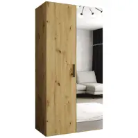 Skriňa Bari 2 100 artisan/čierny