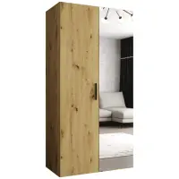 Skriňa Bari 2 100 artisan/čierny