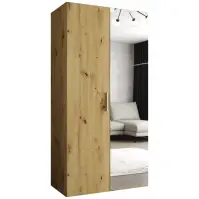 Skriňa Bari 2 100 artisan/strieborný