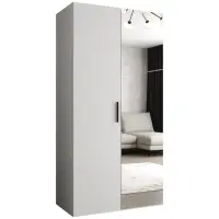 Skriňa Bari 2 100 biely/čierny