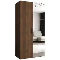 Skriňa Bari 2 100 orech/čierny