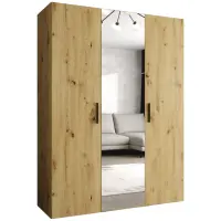 Skriňa Bari 2 150 artisan/čierny
