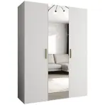 Skriňa Bari 2 150 biely/zlotý