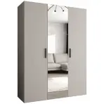 Skriňa Bari 2 150 kašmír/čierny