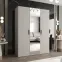 Skriňa Bari 2 150 kašmír/čierny,5