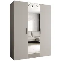 Skriňa Bari 2 150 kašmír/strieborný