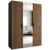 Skriňa Bari 2 150 orech/čierny