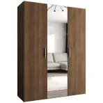 Skriňa Bari 2 150 orech/strieborný