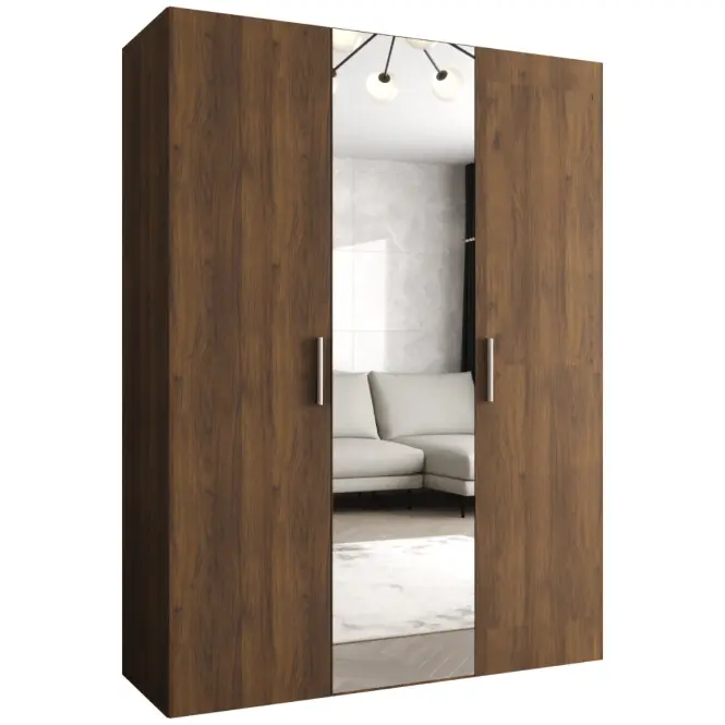 Skriňa Bari 2 150 orech/strieborný