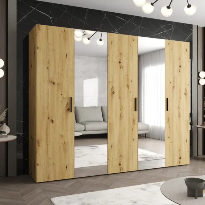 Skriňa Bari 2 250 artisan/čierny
