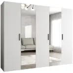Skriňa Bari 2 250 biely/čierny