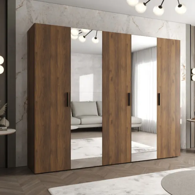 Skriňa Bari 2 250 orech/čierny,5
