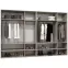 Skriňa Bari 2 300 čierny/čierny,4