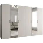 Skriňa Bari 2 300 kašmír/strieborný
