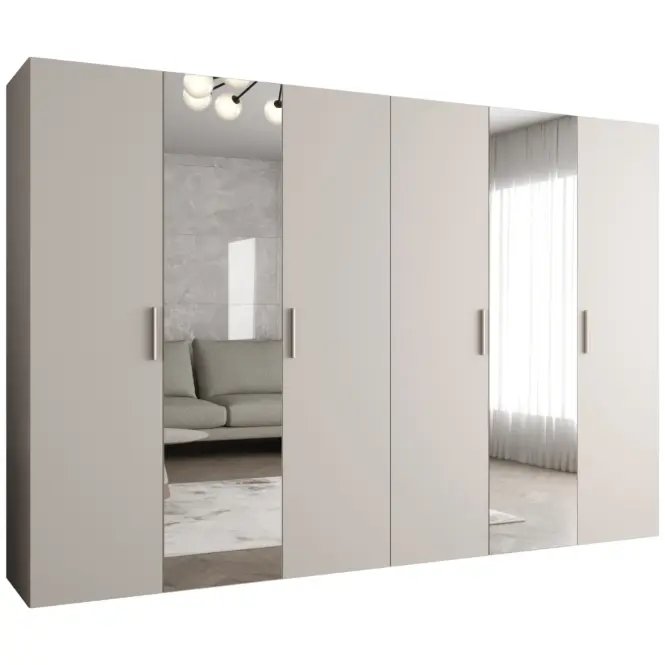 Skriňa Bari 2 300 kašmír/strieborný