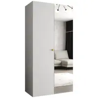 Skriňa Parma 2 100 biely/zlotý