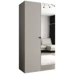 Skriňa Parma 2 100 kašmír/čierny