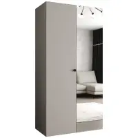 Skriňa Parma 2 100 kašmír/čierny