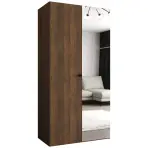 Skriňa Parma 2 100 orech/čierny