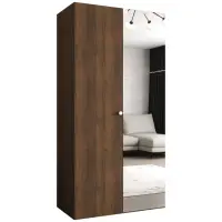 Skriňa Parma 2 100 orech/strieborný