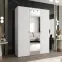 Skriňa Parma 2 150 biely/zlotý,5