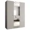 Skriňa Parma 2 150 kašmír/strieborný