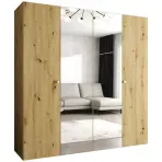 Skriňa Parma 2 200 artisan/strieborný
