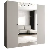 Skriňa Parma 2 200 kašmír/čierny