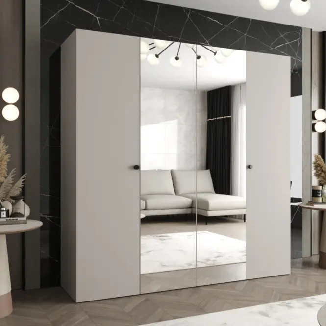Skriňa Parma 2 200 kašmír/čierny,5