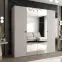 Skriňa Parma 2 200 kašmír/čierny,5