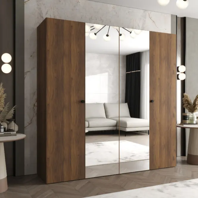 Skriňa Parma 2 200 orech/čierny,5