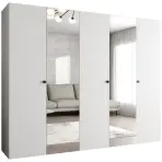 Skriňa Parma 2 250 biely/čierny