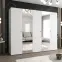 Skriňa Parma 2 250 biely/strieborný,5