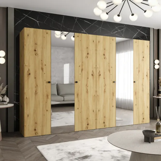 Skriňa Parma 2 300 artisan/čierny,5