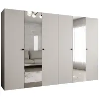 Skriňa Parma 2 300 kašmír/čierny