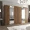 Skriňa Parma 2 300 orech/čierny,5