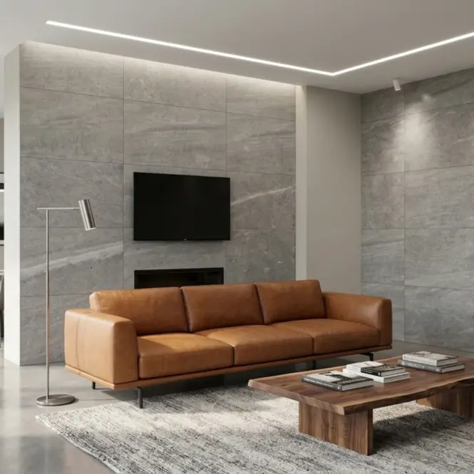 Flexibilný kamenný panel Nile dark grey,3