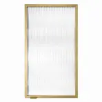 Presklené Čelo Luxeo 396/1593 P Zlatý/Flutes Kpl